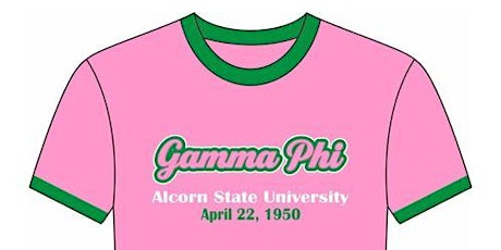 LAST CALL - Pink Gamma Phi Chapter Tshirt LADIES FIT tickets
