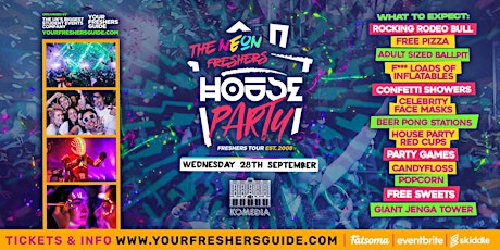 Neon Freshers House Party | Bath Freshers 2022 tickets