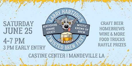 9th Annual Larry Hartzog's Twisted Brew Fest tickets