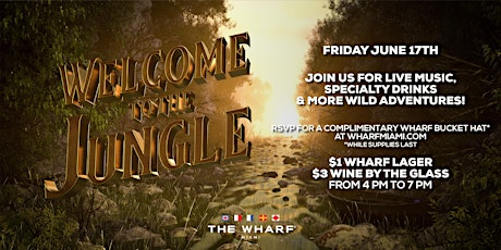 Welcome to the Jungle at The Wharf Miami - Friday tickets