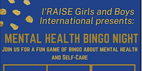 Mental Health Bingo Night tickets