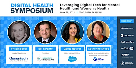 May Symposium: Leveraging Digital Tech for Mental Health & Women's Health billets