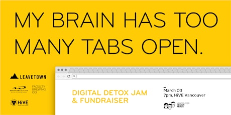 Imagen principal de Digital Detox Jam & Fundraiser