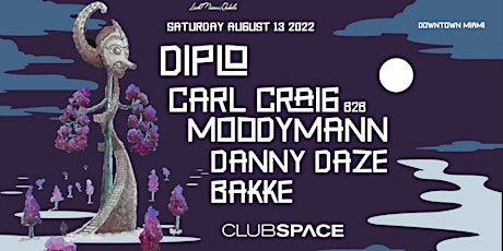 Diplo & Moodymann B2B Carl Craig @ Club Space Miami primary image