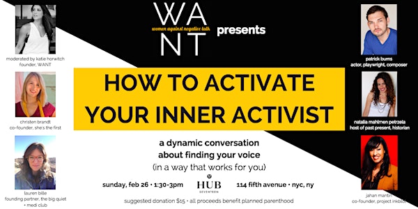 How To Activate Your Inner Activist: A Conversation About Finding Your Voic...