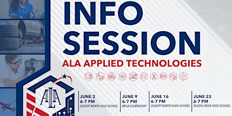 ALA Applied Technologies Info Sessions June 2nd, 9th, 16th, 23rd tickets