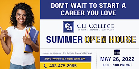 Calgary Summer Welcome College Open House tickets