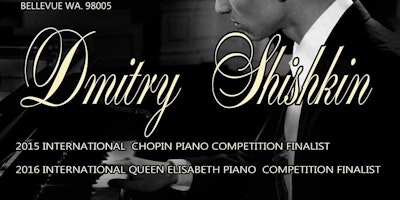 Dmitry Shishkin 's   Solo Classic piano concert