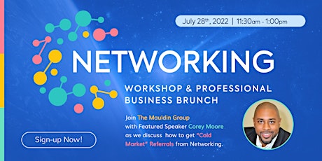 Networking Workshop and Professional Business Brunch tickets