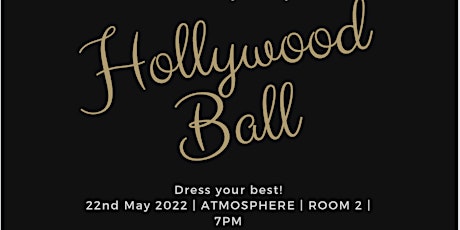 University of Salford Filming Society's Hollywood Ball tickets