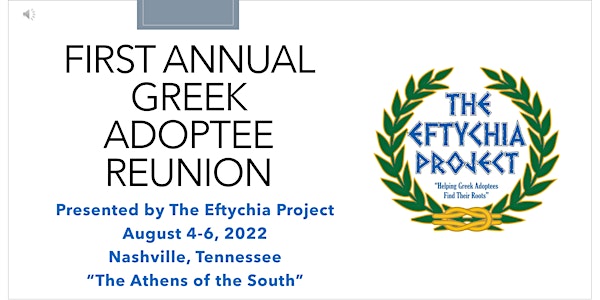 First Annual Greek Adoptee Reunion