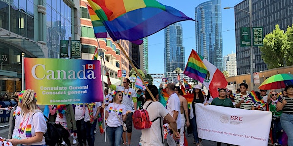 SF Pride 2022 - Friends of Canada and Mexico