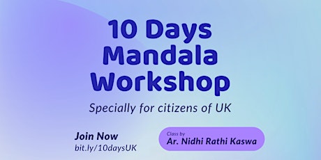 10 Days Mandala Workshop tickets