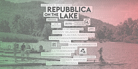 Repubblica on the lake tickets