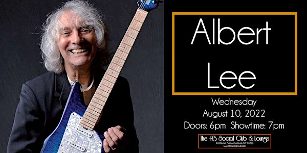 Albert Lee at The 443 - SECOND NIGHT!