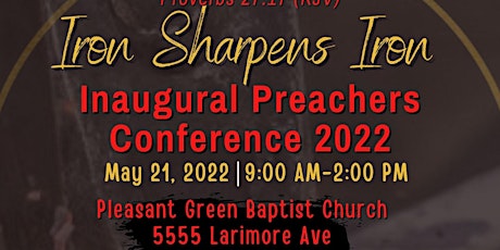 2022 Iron Sharpens Iron Preachers Conference tickets
