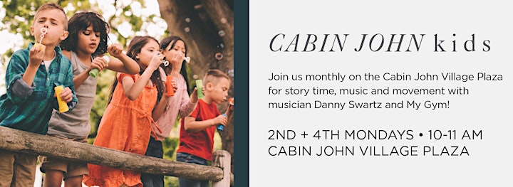 Children’s Playtime Series at Cabin John Village image
