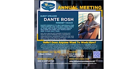 VEDC Annual Meeting tickets