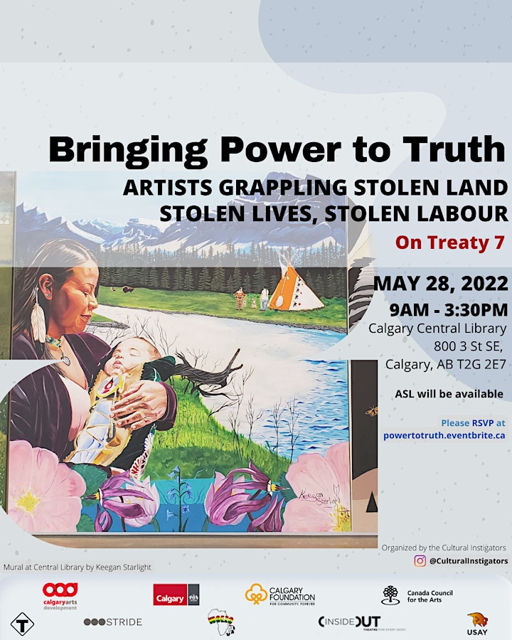Bringing Power to Truth: Artists Grappling Stolen Land, Lives & Labour image