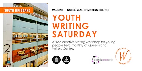 Youth Writing Saturday - June at Queensland Writers Centre tickets