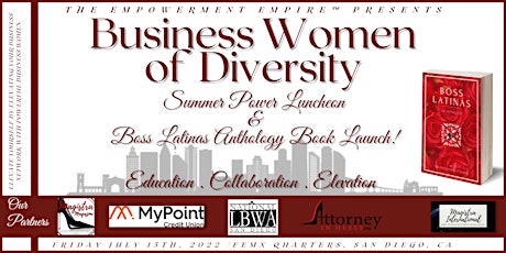 Business Women of Diversity Summer Power Luncheon & Boss Latinas Launch! tickets