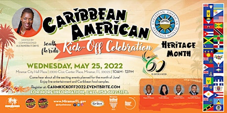 Caribbean American Heritage Month Kick-off Celebration 2022 billets