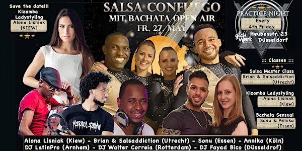 Salsa Confugeo | Practice Night mit Extra Bachata Open Air