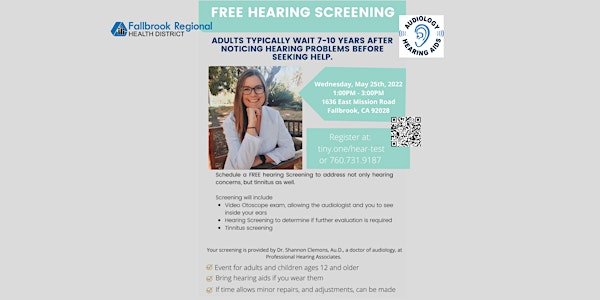 FREE Hearing Screening