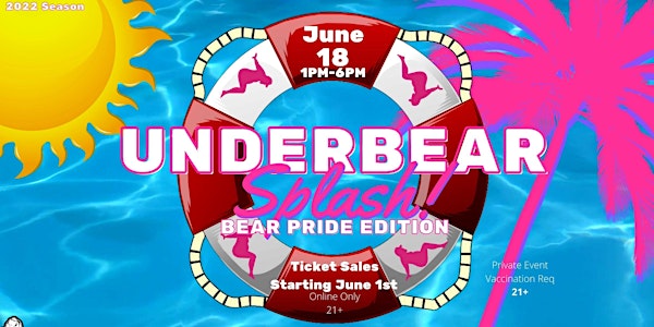 Underbear Splash! Bear Pride Edition - June 2022