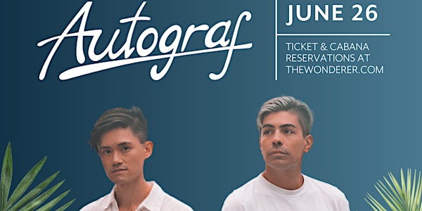 Poolside Recovery Brunch Feat. AUTOGRAF (Official High Tide Party)