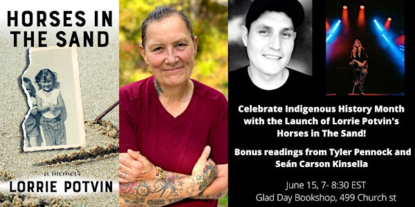 BOOK LAUNCH: Lorrie Potvin's Horse in the Sand!