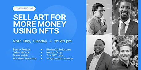 Sell Your Art for More Through NFTs tickets