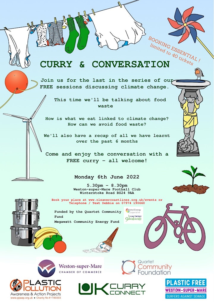 Curry and Conversation - Food waste & natural solutions image