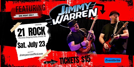 Jimmy Warren Live at 21 Rock, Arnold, MO