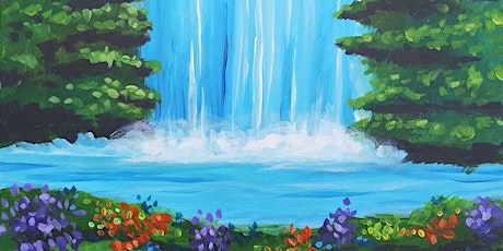 Sip and Paint - "Hidden Waterfall"  Carte Hotel tickets