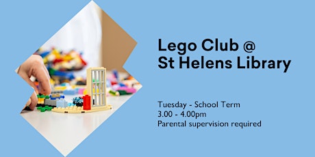 Lego Club @ St Helens Library tickets