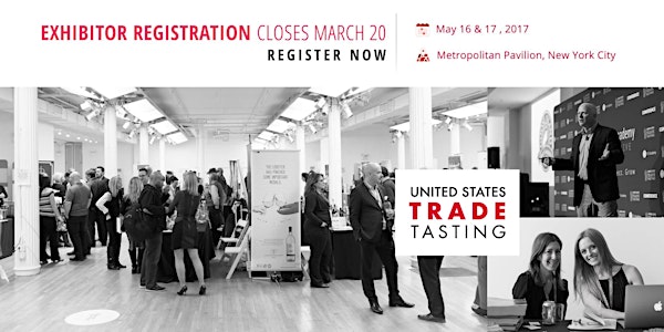 2017 USA Trade Tasting - Exhibitor Registration Portal