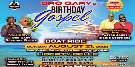 Boat Ride - NEW YORK tickets