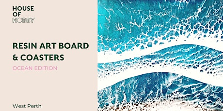 Resin Art Board & Coasters - Ocean Edition