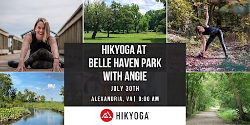 Hikyoga at Belle Haven Park with Angie