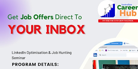 Get Job offers Direct to your inbox. tickets