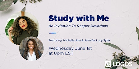 Study with Me: An Invitation to Deeper Devotions tickets