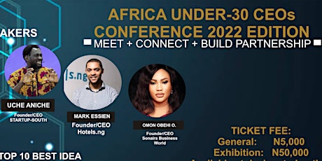 Africa UNDER-30 CEOs Conference, 2022 tickets