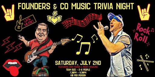 Music Trivia Night with Don Fisher & Ricky Howling