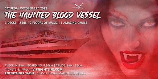 Marina Del Rey Halloween Haunted Blood Vessel Cruise