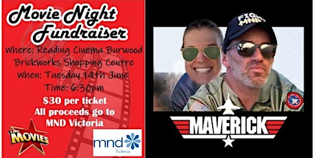 Movie Night Fundraiser for MND Victoria tickets