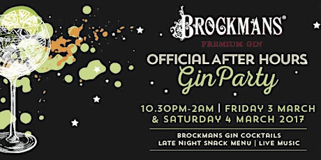 Brockmans Gin Party primary image