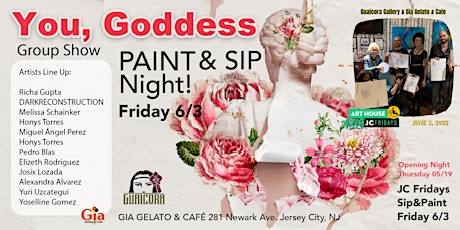 PAINT & SIP NIGHT!  This event is part of JC Fridays - Art House Production tickets