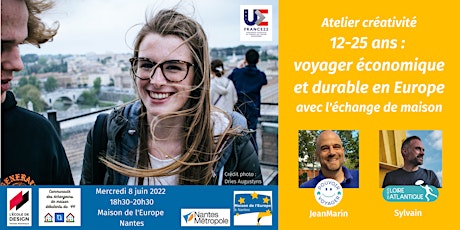 Atelier créativité 12-25  ans : voyager économique et durable en Europe billets
