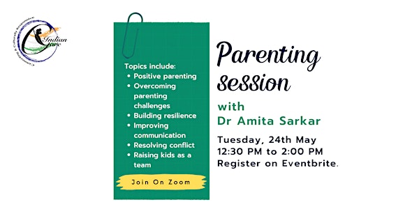 Parenting workshop for South Asian Parents